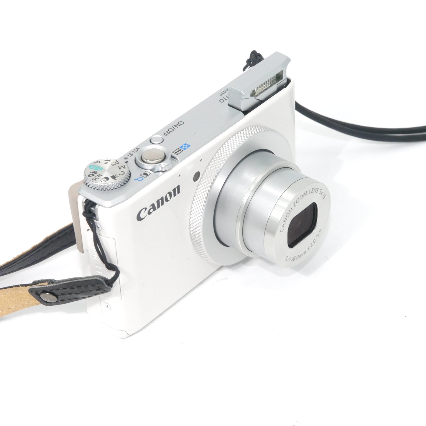 Canon PowerShot S110 Y2K Digicam (White) with Box