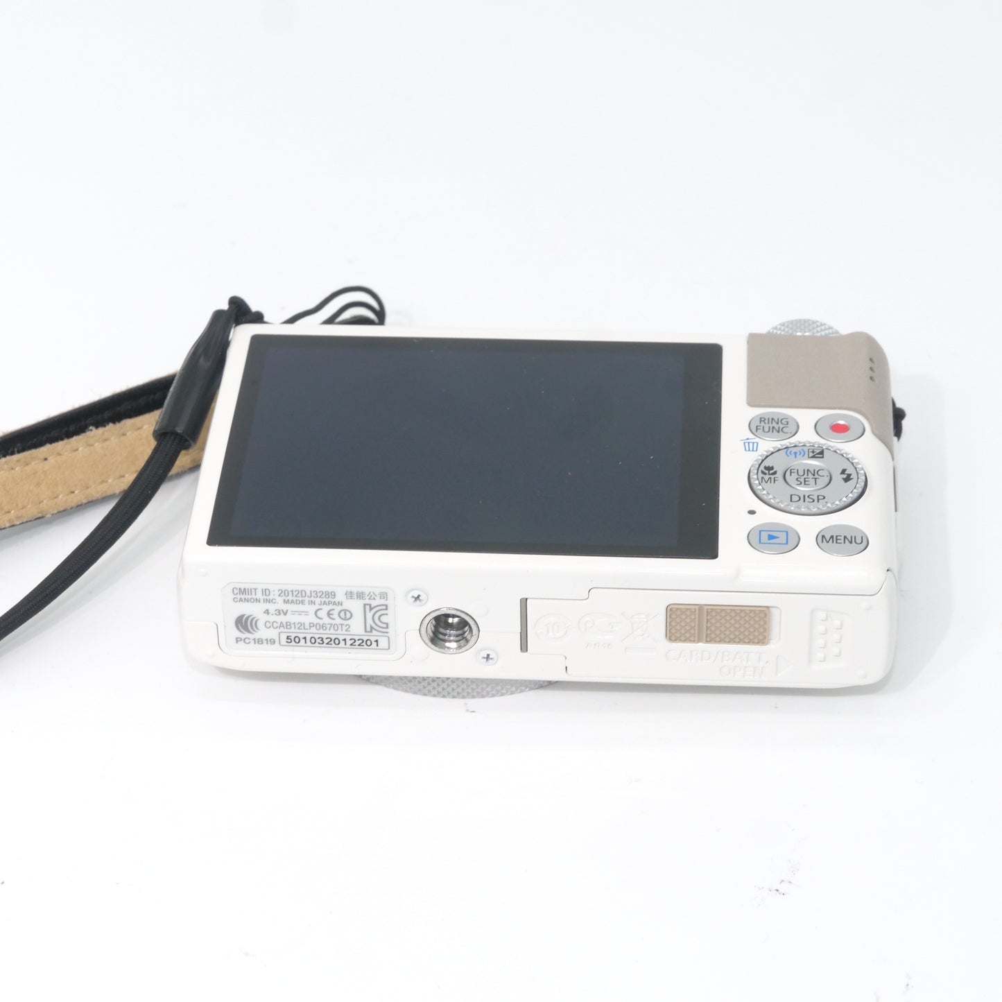 Canon PowerShot S110 Y2K Digicam (White) with Box