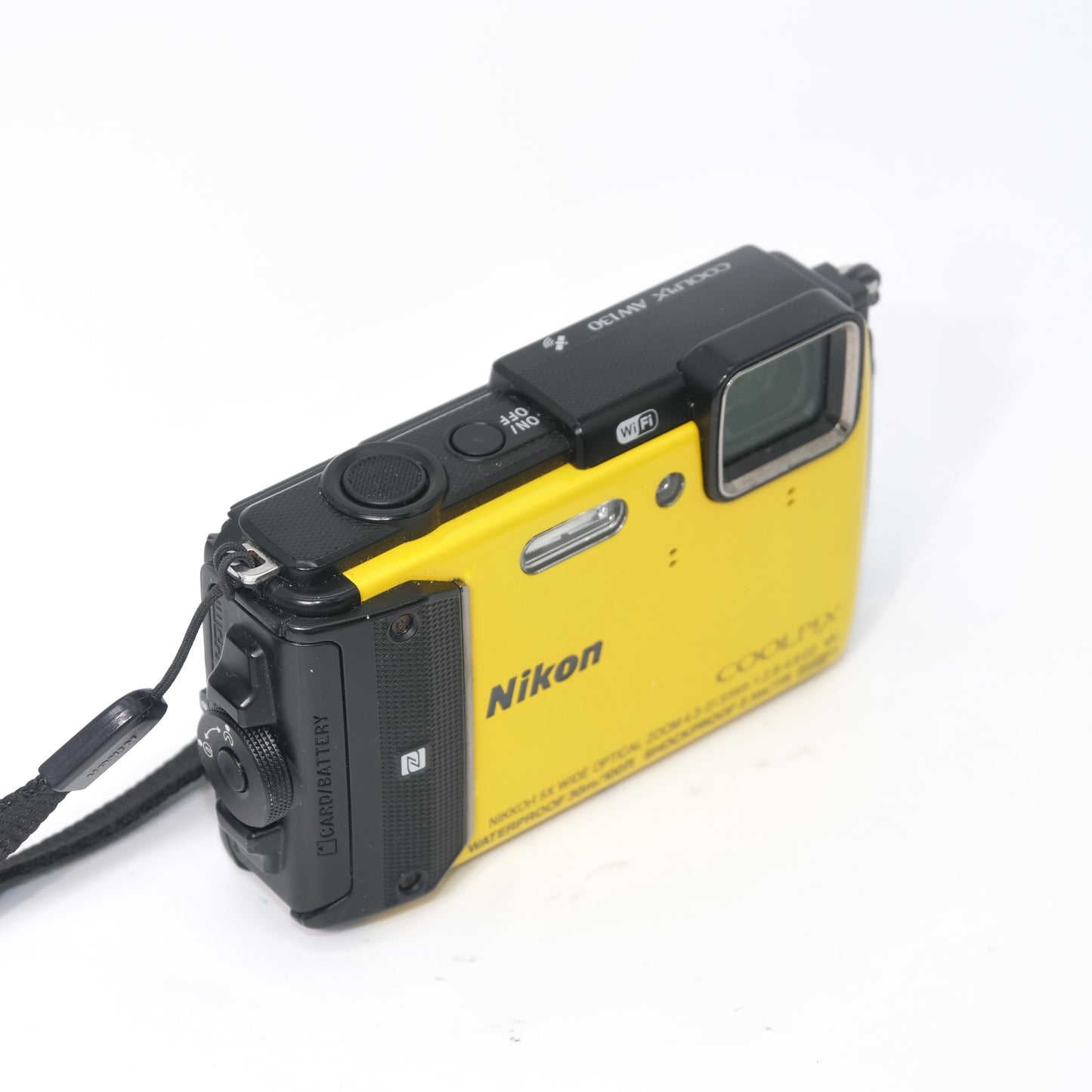 Nikon Coolpix AW130 Y2K Digicam (Yellow)