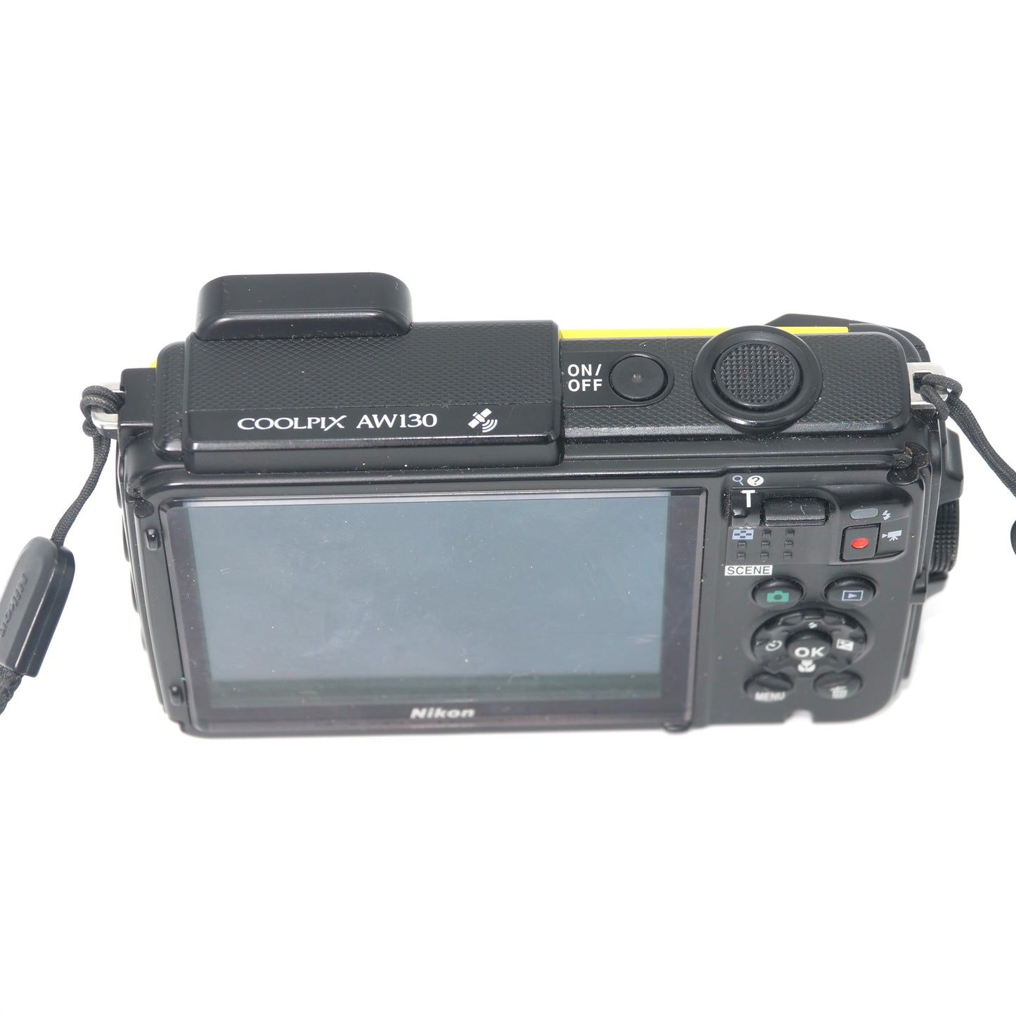 Nikon Coolpix AW130 Y2K Digicam (Yellow)