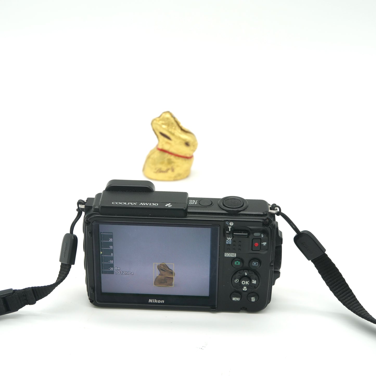 Nikon Coolpix AW130 Y2K Digicam (Yellow)