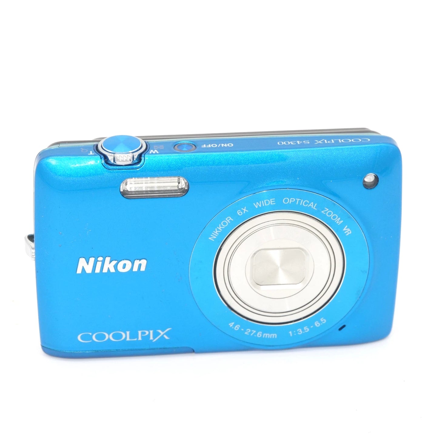 Nikon Coolpix S4300 16MP Y2K Digicam (Blue)