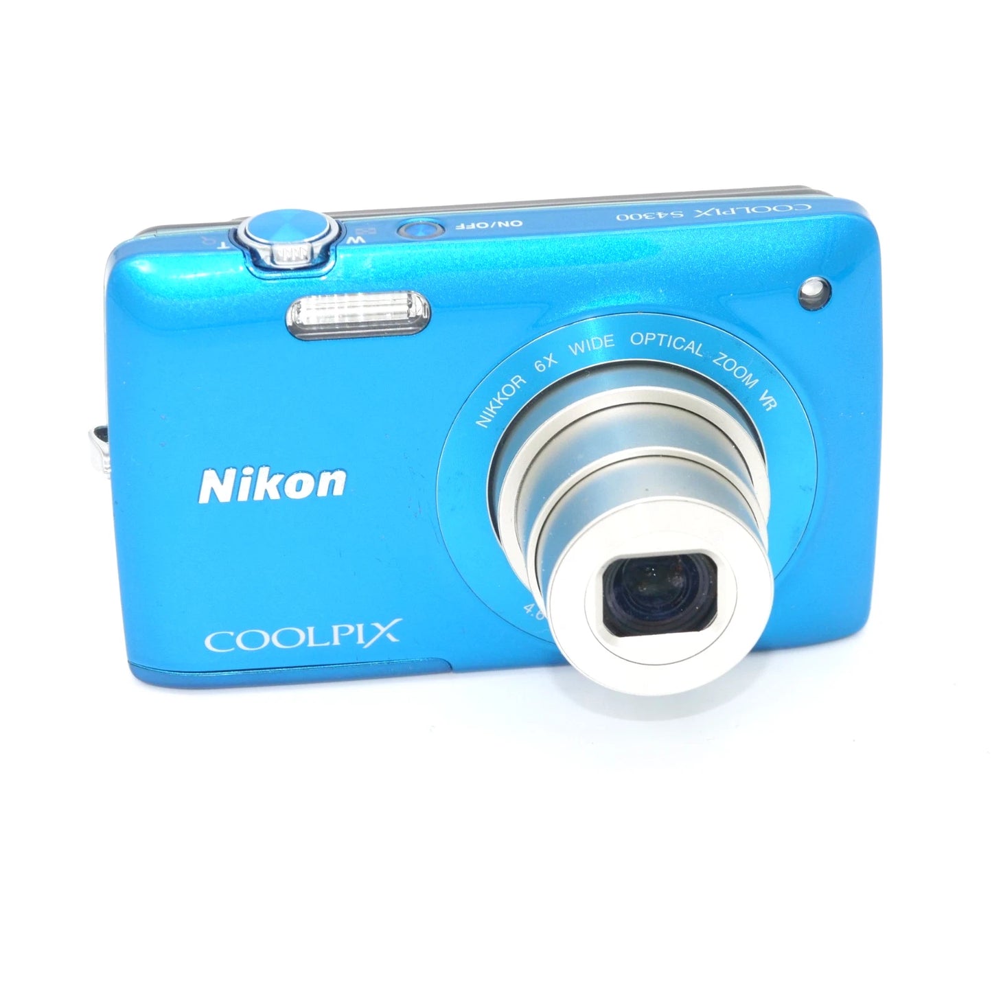 Nikon Coolpix S4300 16MP Y2K Digicam (Blue)