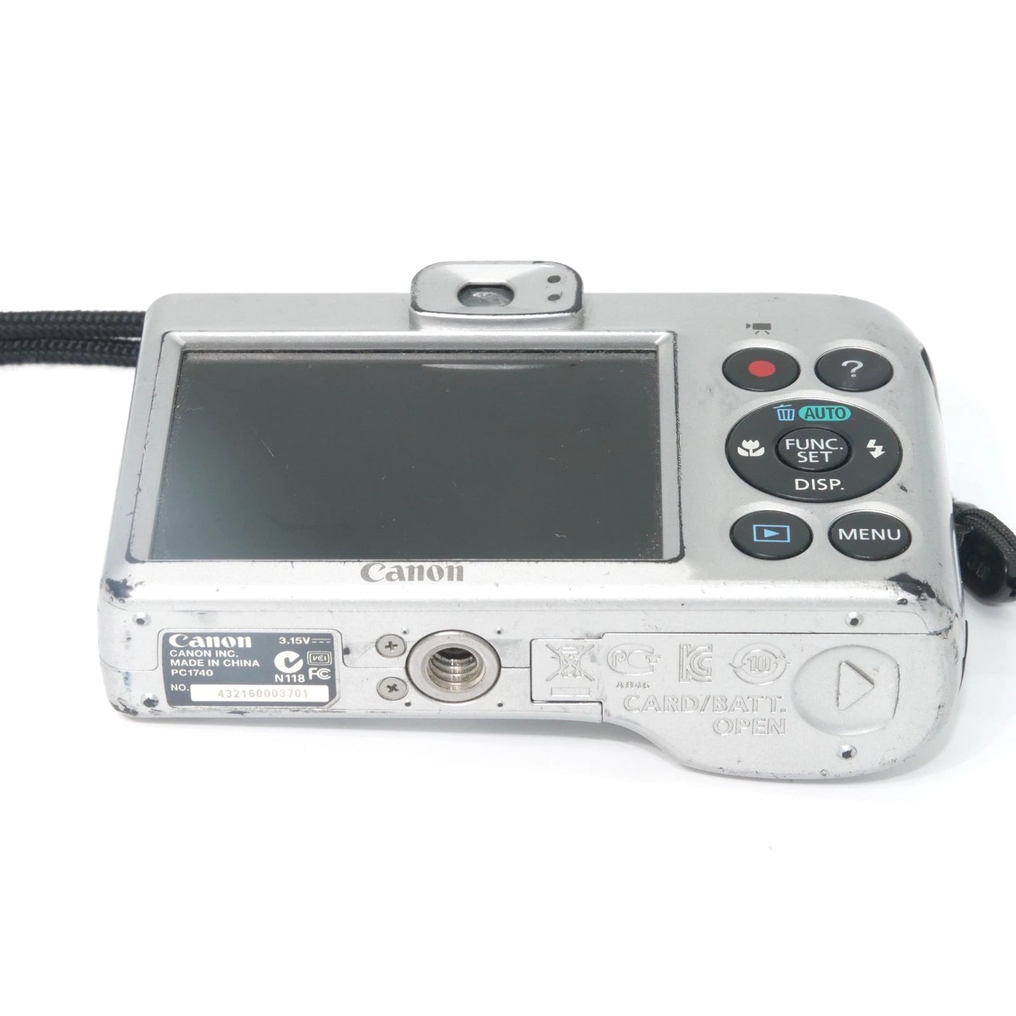 Canon PowerShot A1300 16MP Y2K Digicam (Silver)