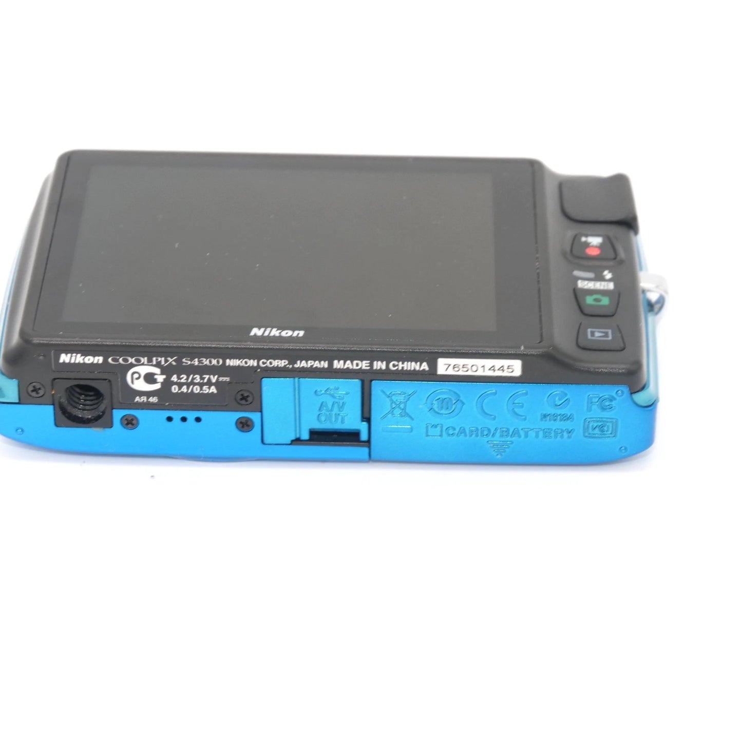 Nikon Coolpix S4300 16MP Y2K Digicam (Blue)